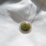 Bold Bamboo Mountain Turquoise Necklace