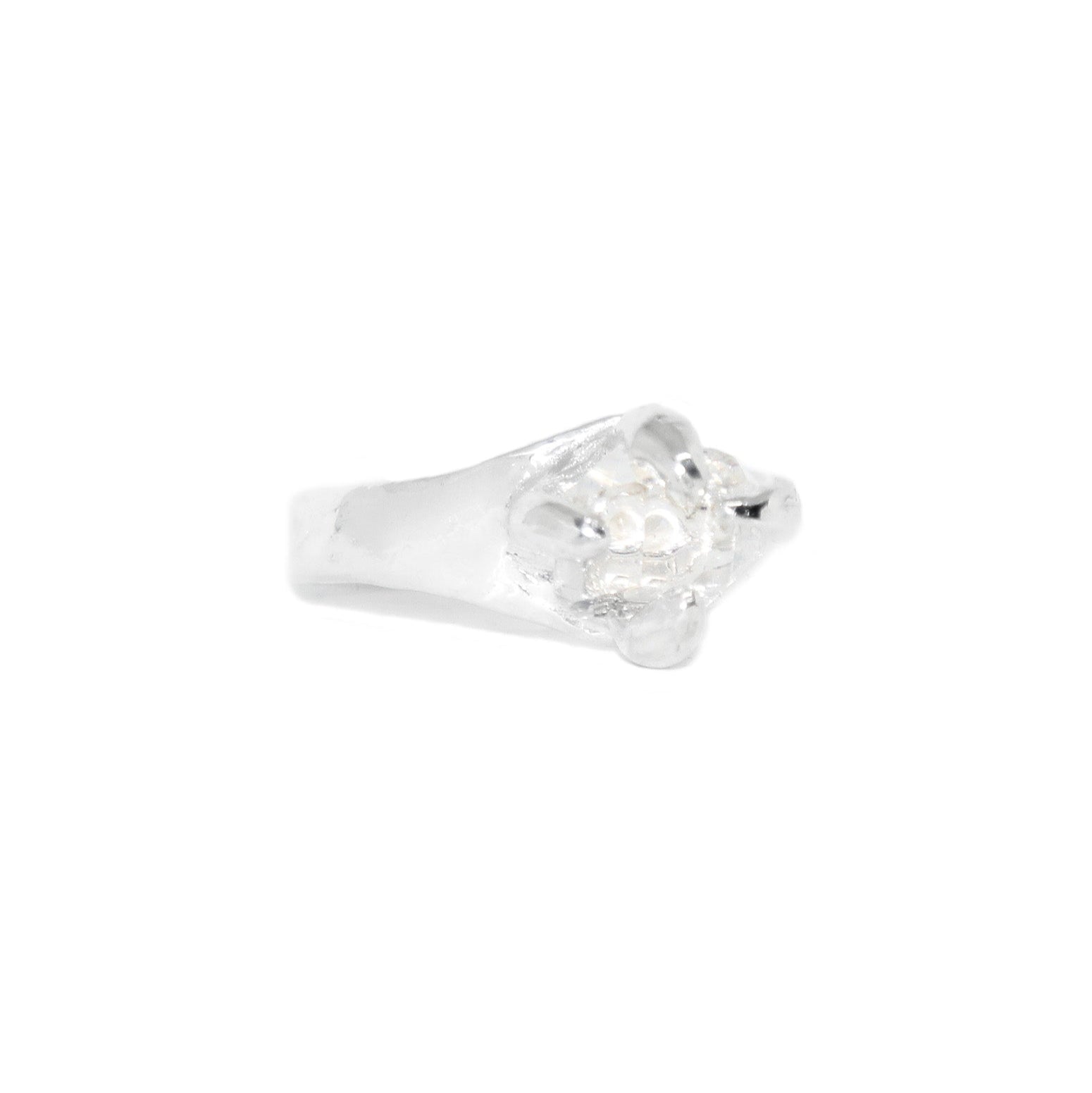 Sterling Silver Herkimer Diamond Handmade Ring