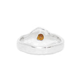 By Eileen Orange Topaz Sterling Silver ring2