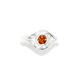 By Eileen Orange Topaz Sterling Silver ring5
