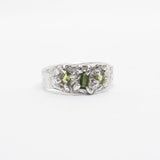 By Eileen Sage Green Tourmaline Ring