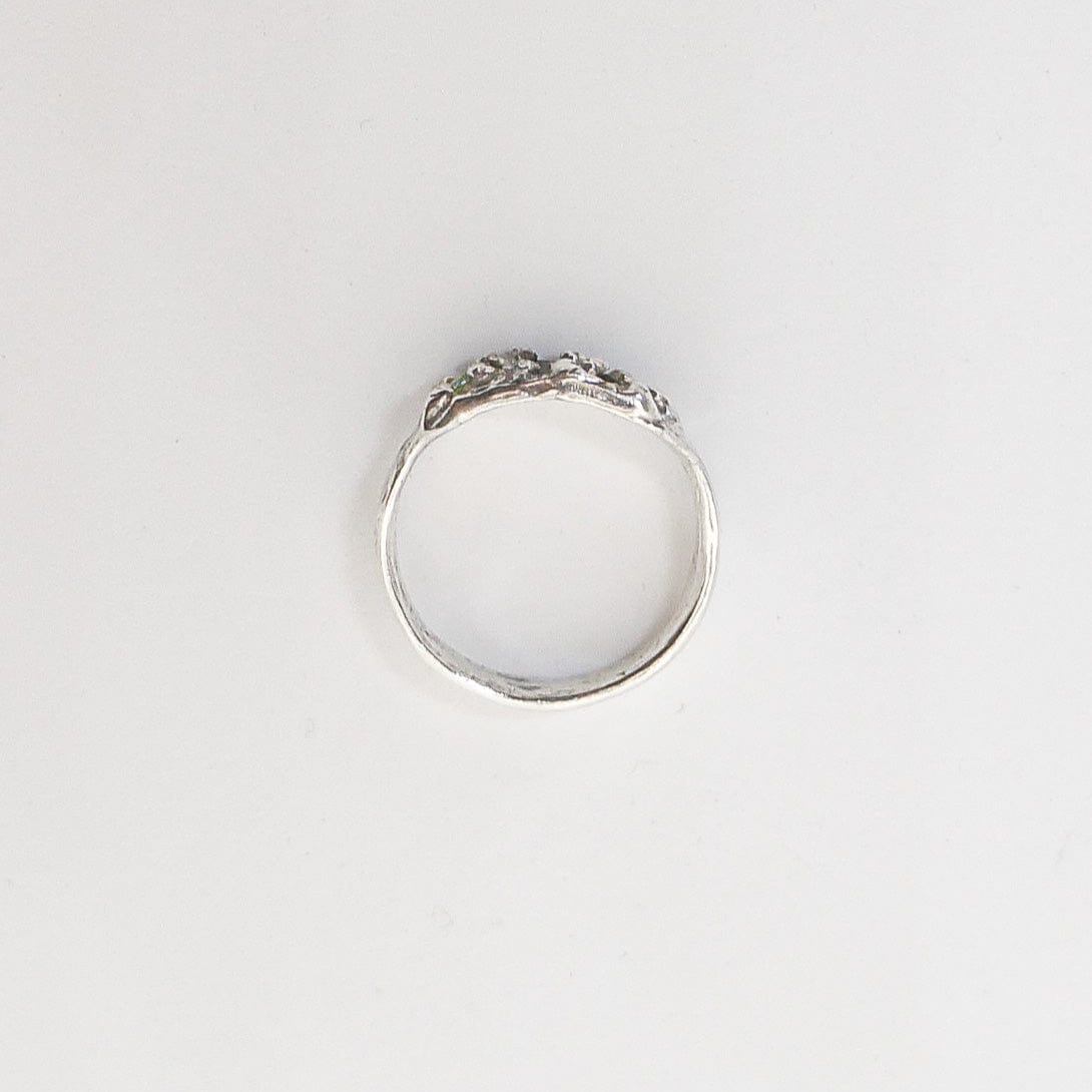 By Eileen Sage Green Tourmaline Ring