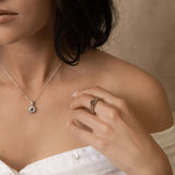 By Eileen Solid Gold Bespoke Ring Sapphire