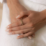 By Eileen Solid Gold Ring Horizon