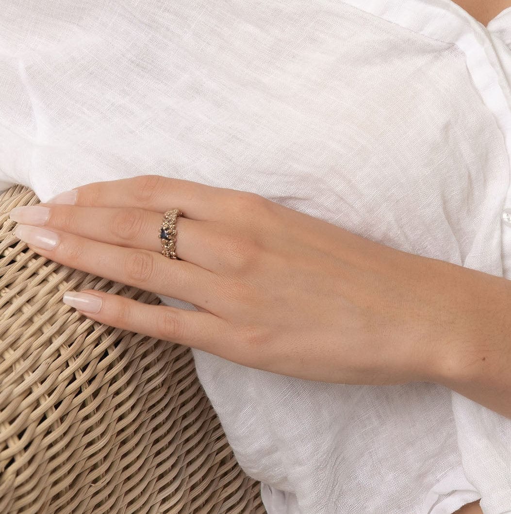 By Eileen Solid Gold Bespoke Ring