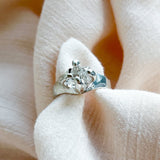 Herkimer Diamond Sterling Silver Ring