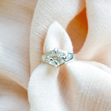 Herkimer Diamond Sterling Silver Ring