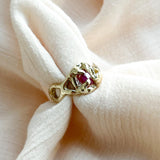 Ruby Gold Ring