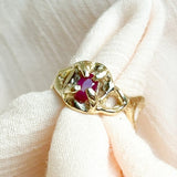 Ruby Gold Ring