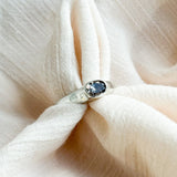 Australian Zircon Silver Ring