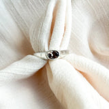 Australian Zircon Silver Ring