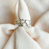 Sterling Silver Organic Mermaid Ring