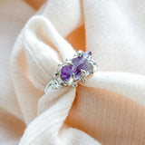 Vera Cruz Amethyst Silver Ring