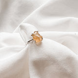 Raw Citrine Ring