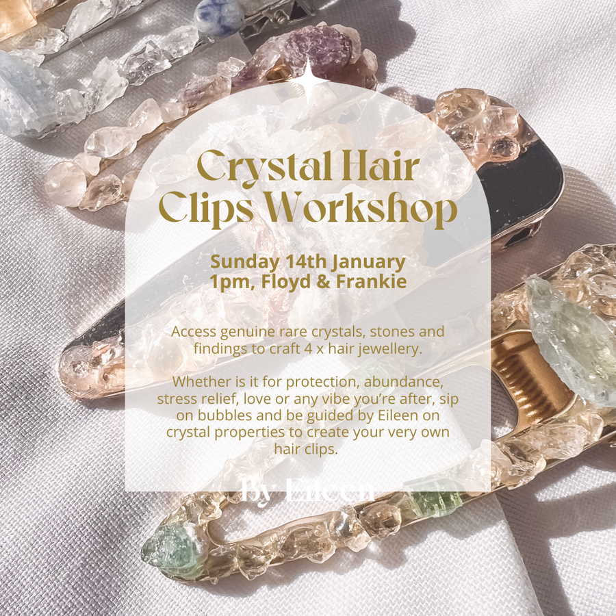 Crystal Hair Jewellery Workshop - 14 Jan '24
