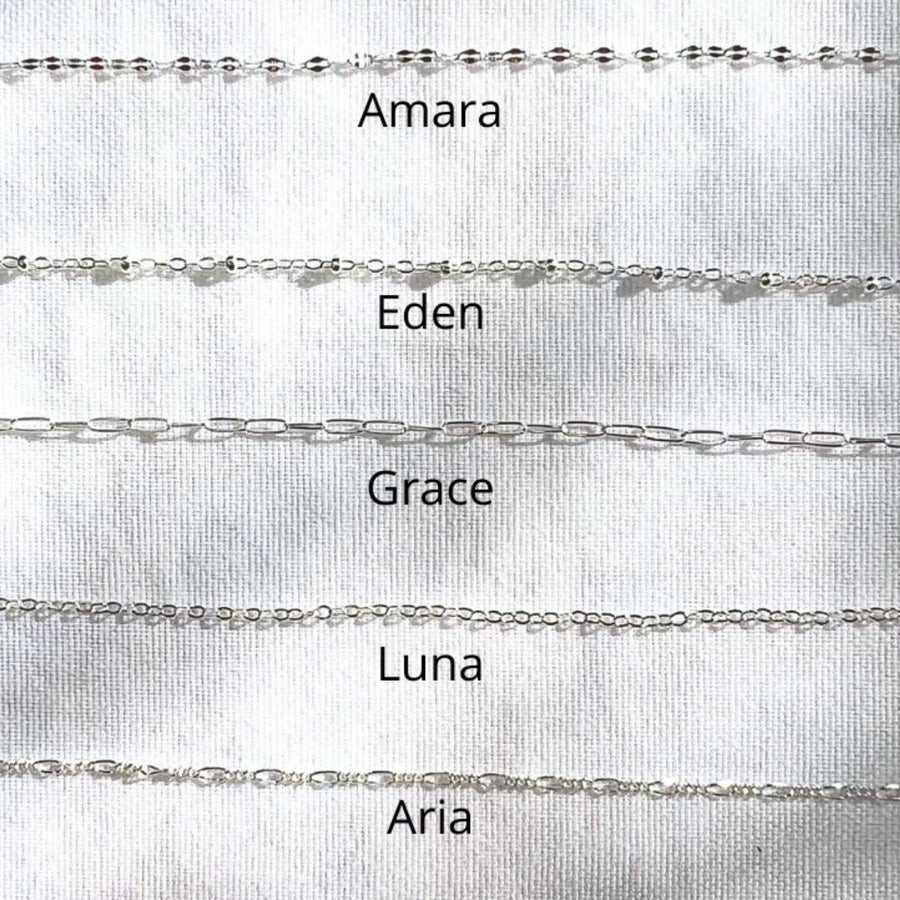 Amara Necklace - Sterling Silver
