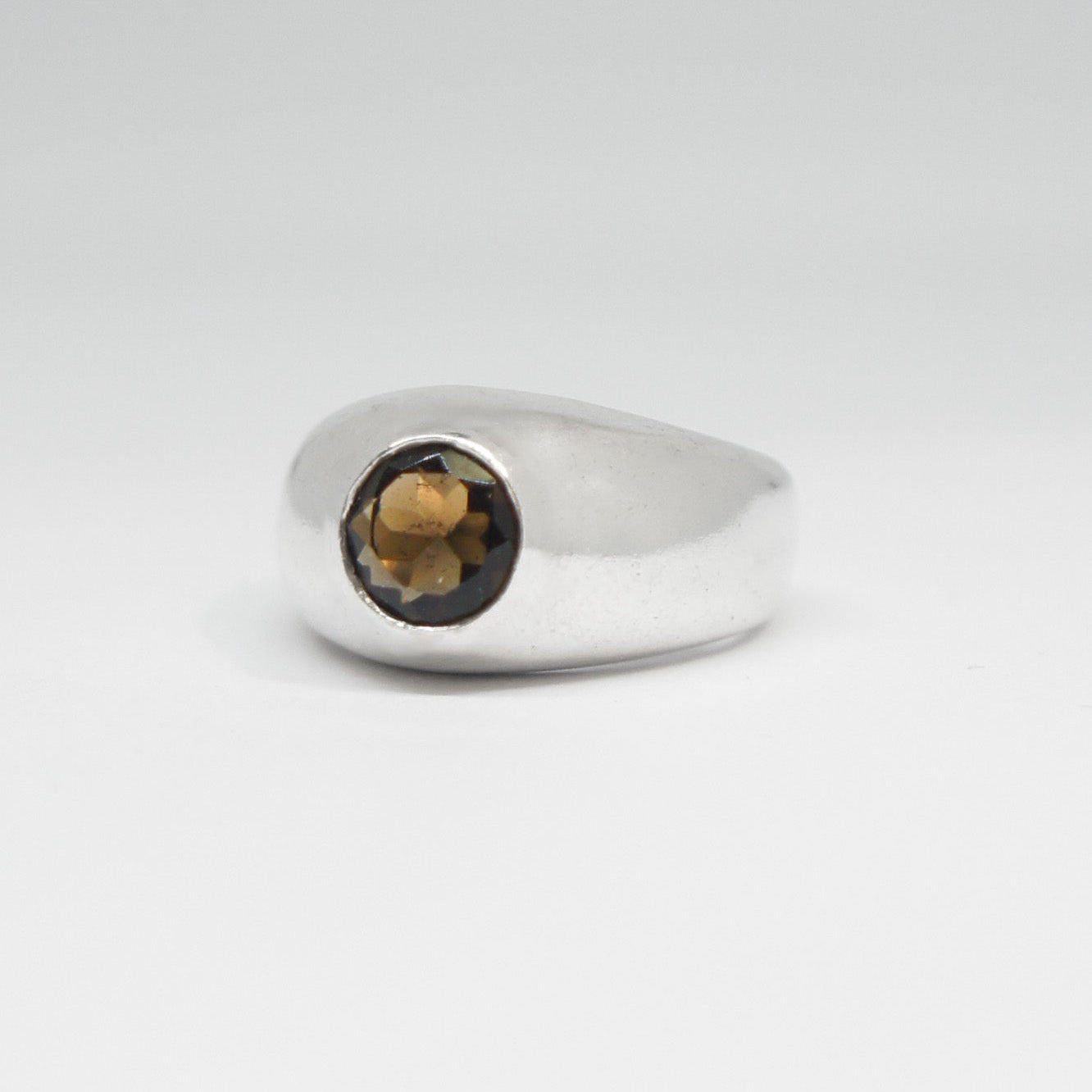 Smoky Quartz Signet