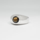 Smoky Quartz Signet