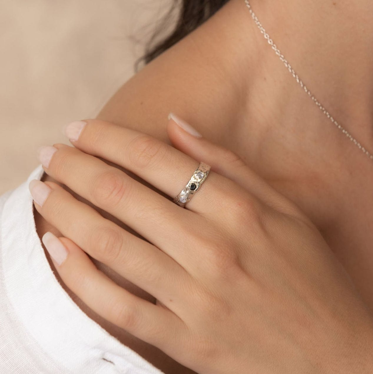 By Eileen Celestia Ring Sapphire