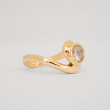 By Eileen Solid Gold Engagement Ring