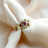 Ruby Gold Ring