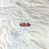 Pink Tourmaline Sterling Silver
