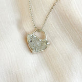 Window Quartz Pendant Sterling Silver