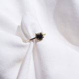 Dark Green Tourmaline Ring