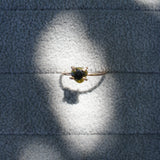 Dark Green Tourmaline Ring