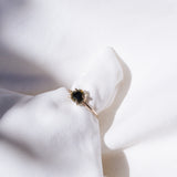 Dark Green Tourmaline Ring