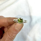 Estelle Organic Peridot Ring