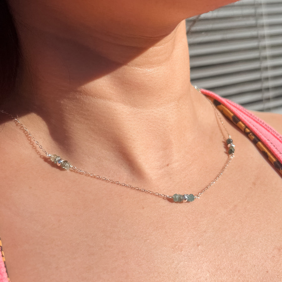 Enchanted Green Tourmaline Necklace
