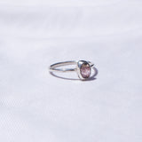 Pink Tourmaline Ring - Size O