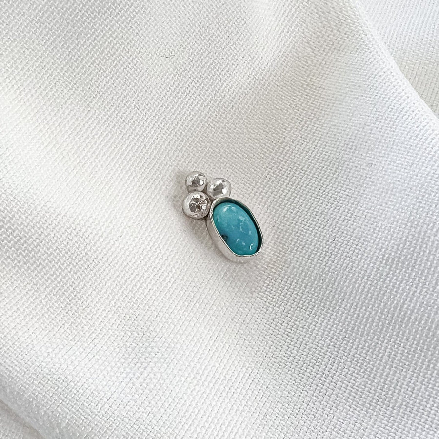 Bold Sonoran Turquoise Mini- Ring or Pendant