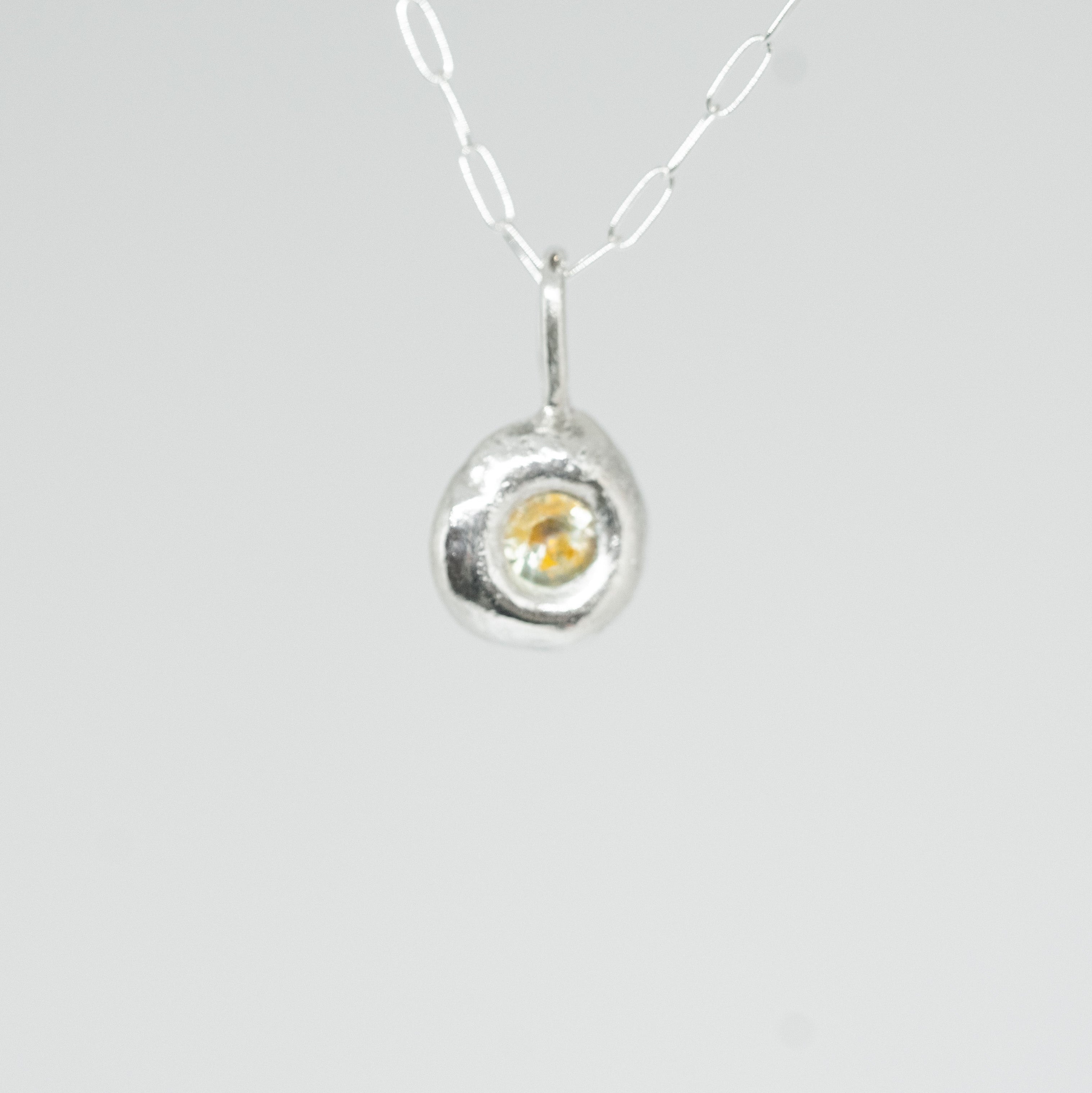 The Molten Sapphire Necklace