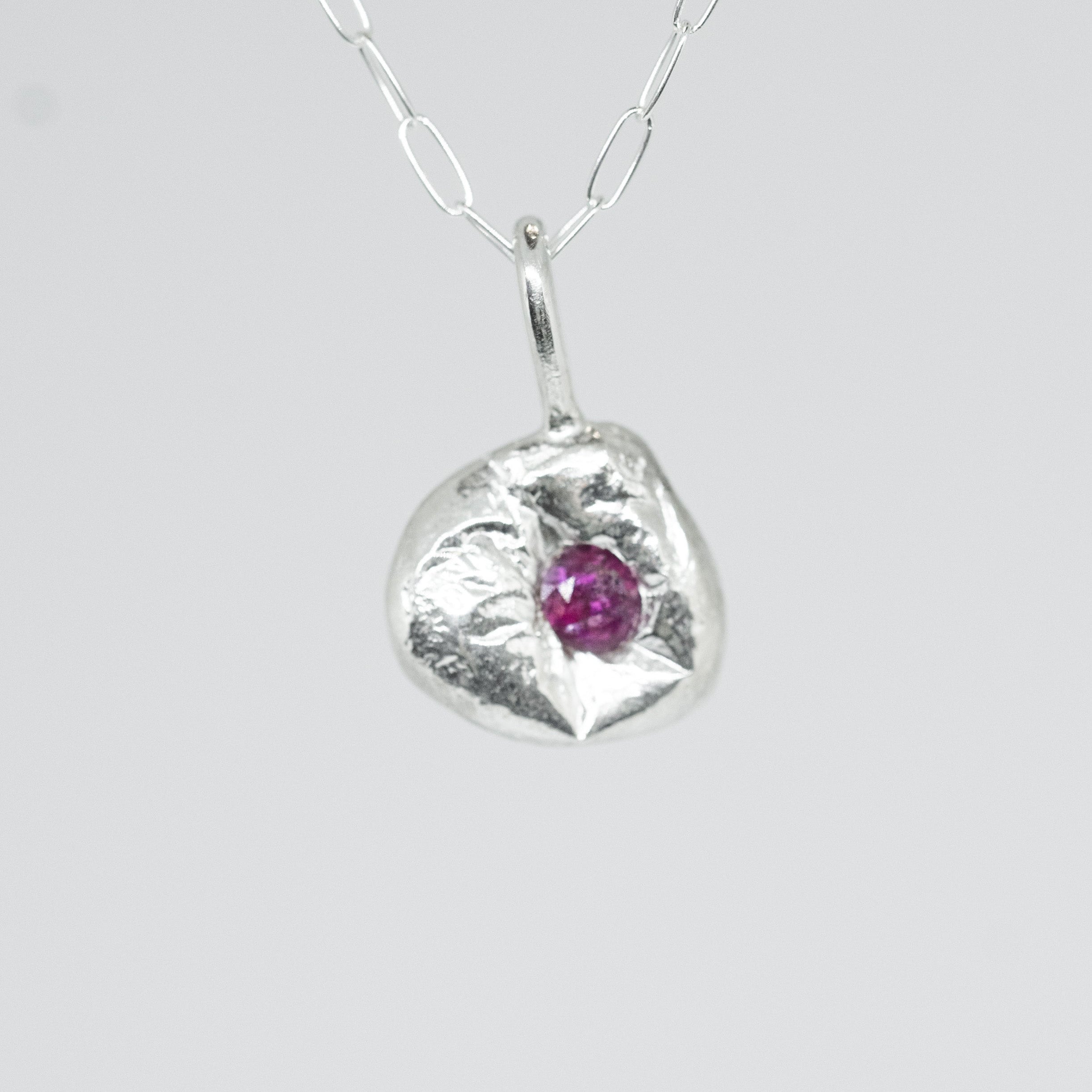 The Molten Sapphire Necklace
