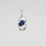 The Molten Sapphire Necklace