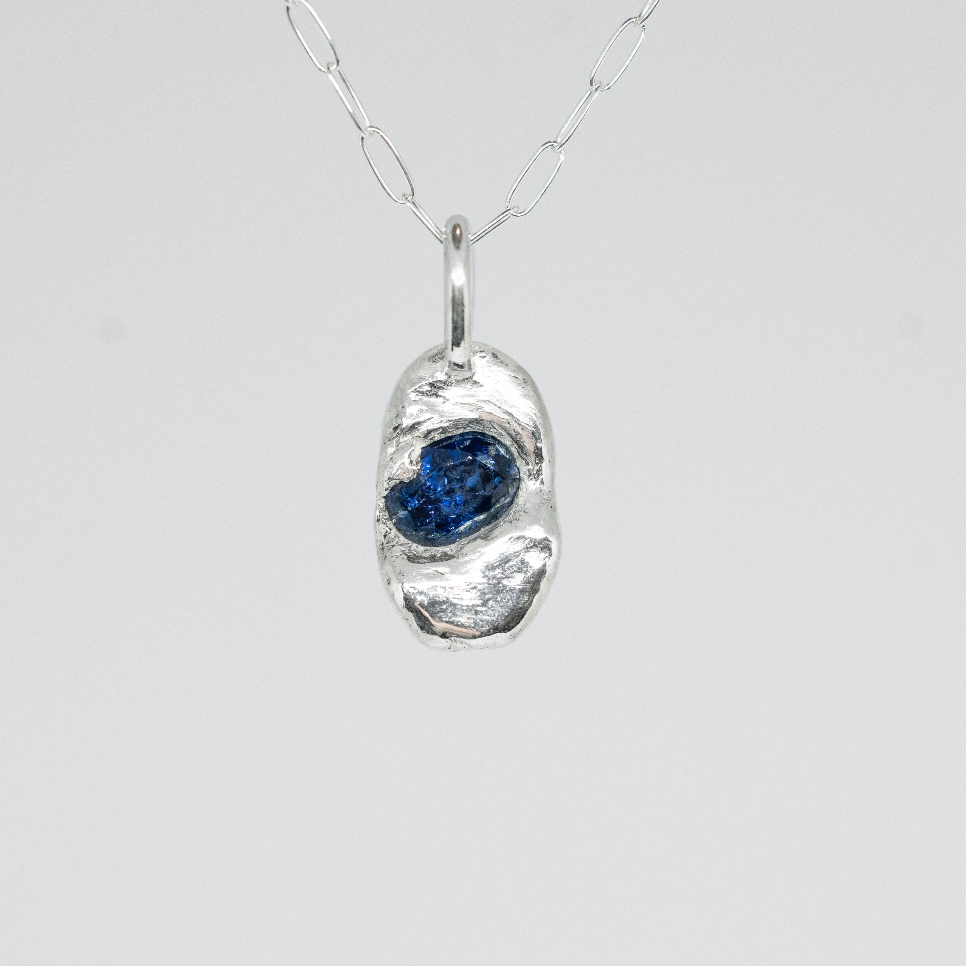 The Molten Sapphire Necklace