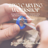 Ring Carving Workshop - Lost Wax 2nd November