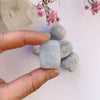 Blue Calcite Tumbled-By Eileen