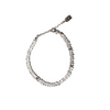 Light Bracelet- Clear Quartz- Sterling Silver Necklace- By Eileen