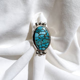 Bold Copper Turquoise Ring