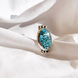 Bold Copper Turquoise Ring
