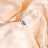 I Am Protected Ring- Blue Topaz