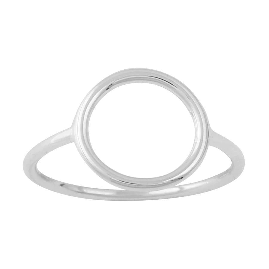 Circle Ring- Sterling Silver