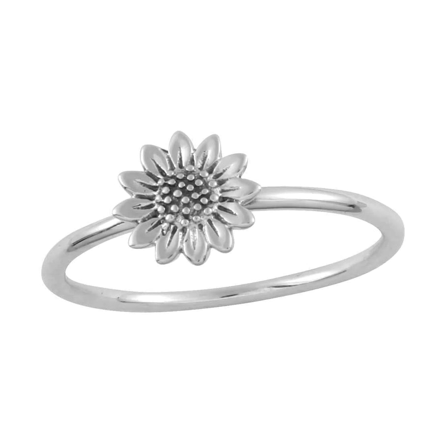 Sunflower Ring- Sterling Silver